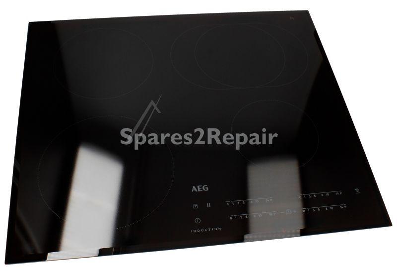 Ceramic Surface - 4055547121 Cooktop assembly glass bl+etv [Electrolux Aeg]