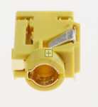 Samsung Headphone Jack - 3722-002845 Jack-phone:1-7p ni yellow angle