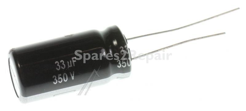 Panasonic 350v Radial Electrolytic 105 D - 33uf-350v Elco Radial Pan 105° 12 5x25mm Rm=5 0mm -rohs-