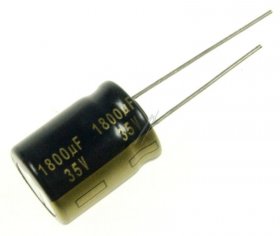 Panasonic 35v Radial Electrolytic 105 De - 1800uf-35v Eeufk1v182s Elcap Radial Pan 105° 16x20mm -rohs-
