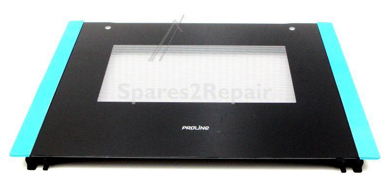 Oven outer Door - 12971100a63020 Outer Door Drop Glue Assembly [Midea]