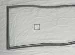 Refrigerator Door Seal - 1058566 Door Seal Inox [Amica]