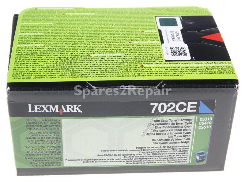 Lexmark Toner Cartridge - 70c20ce Toner Cyan 1k