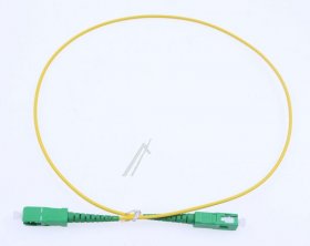 Logilink Optical Plug/optical Plug - Fibre Simplex Patch Cord Os2 Sm G 657 a2 Sc-apc To Sc-apc 0 5 M