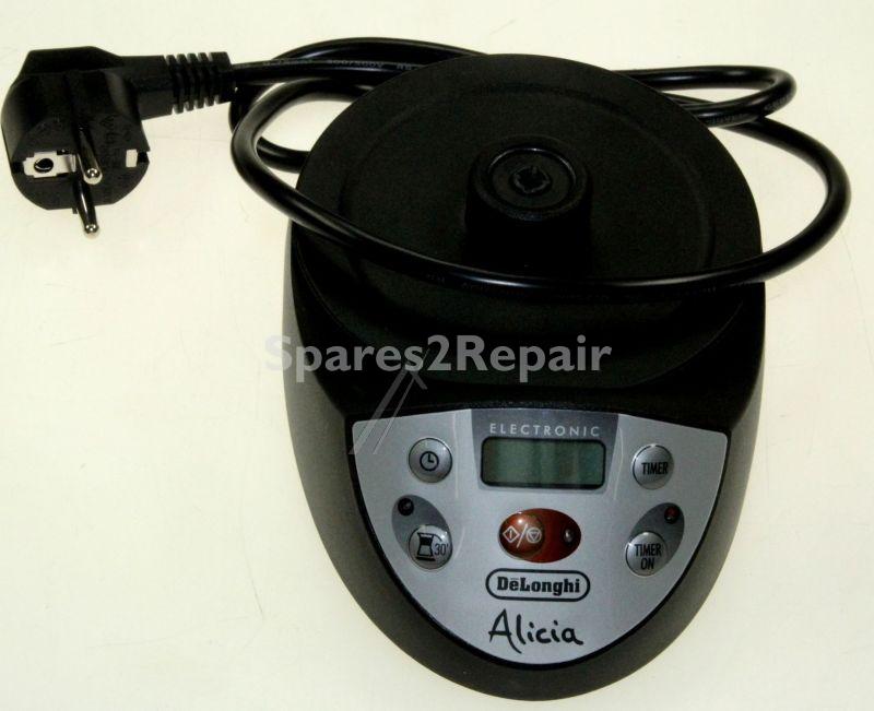 Lower Housing - 7313279009 Black Base With Timer Alicia [Delonghi]