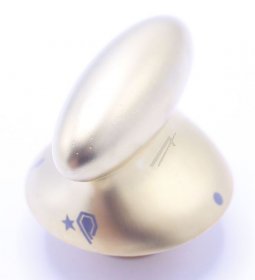 Button - C00648272 488000648272 Hob Knob Gold Country Pulsar [Whirlpool Indesit]