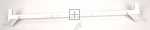 Teka Profile - 81693389 Glass Shelf Back Profile Tki-300