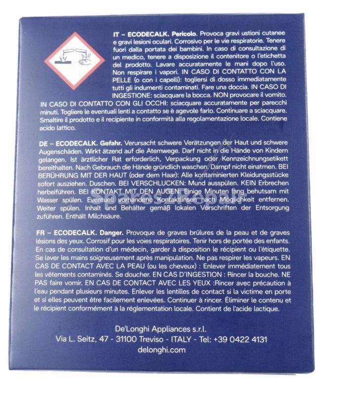 Workshop Service Aids - Dlsc200 As00006358 Ecodecalk Mini 2x100 (it-de-fr) [Delonghi]