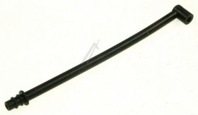 Connecting Hose For Coffee Machines - 5313227841 Connection Hose 90 (sil 60sh) Black Ecam [Delonghi]