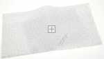 Grease Filter - C00380031 484000008526 Universal Filter With Saturation Indicator 140g-m² 470x970mm [Whirlpool Indesit]