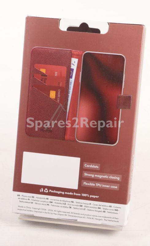 Mystyle Leather Bag Gsm - 26416 My Style Flex Wallet For Apple Iphone 12-12 Pro Bordeaux