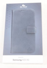 Mystyle Leather Bag Gsm - 28191 My Style Flex Wallet For Samsung Galaxy A53 5g Ocean Blue