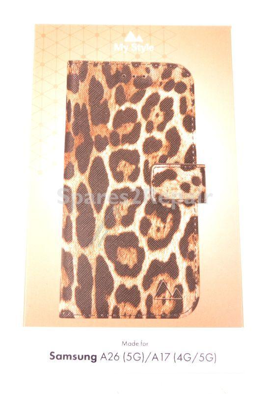 Mystyle Leather Bag Gsm - 81316 My Style Flex Wallet For Samsung Galaxy A26 5g-a17 (4g-5g) Wild Leopard