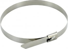 Schwaiger Cable Ties - Solar Sokb2510 Stainless Steel Cable Tie 25cm Long 10mm Wide 10 Pieces