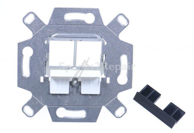 Rutenbeck Frame Outlet - 13900005 Flush-mounted Mounting Adapter 2-gang