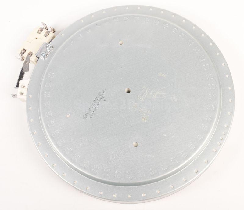 Eika Ceramic Heater Element - Radiant Heating Element 1-circuit Ø210mm 2200w Alternative To Whirlpool 481231018892 - C00327341