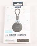 Beeep Communicator - 81426 Beeep Onetag Apple Find My & Android Tracker Black & Keyring Black - 1 Pack