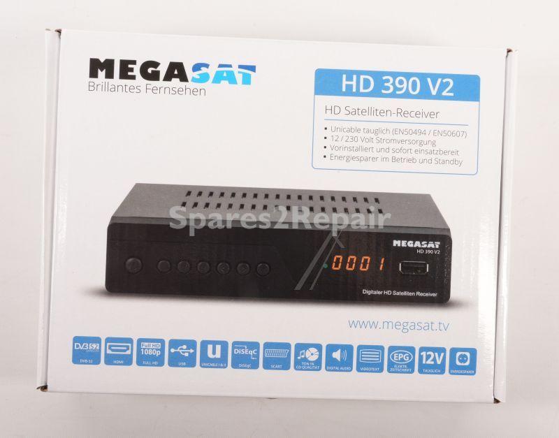 Megasat Sat-bk + Aerial Technique - 0201125 Hd 390 Dvb-s2 Receiver