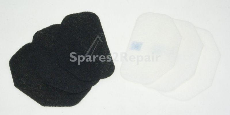 Grease Filter - 5525106600 Filter Set Delonghi F996 F999 [Delonghi]