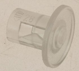 Glass Lamp Cover - C00285240 482000031650 Neon Lens Clear New Exp 2010 [Whirlpool Indesit]