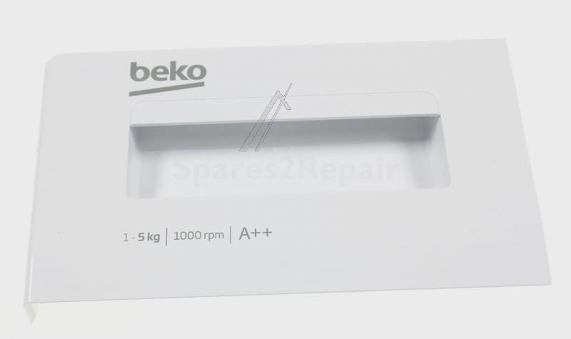 Detergent Dispenser Cover - Detergent Drawer Front Cover Assembly [Arcelik]