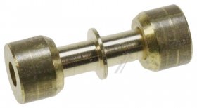 Lokring Lokring Connector - 5nkms00 L13000587 Vulcan Lokring 5x5mm Brass Straight Connecter