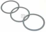 Seal-gasket Set - Kw650893 Lid Gasket (pack 3) [Delonghi]