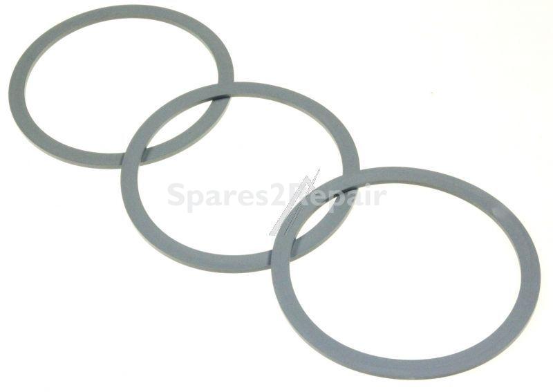 Seal-gasket Set - Kw650893 Lid Gasket (pack 3) [Delonghi]