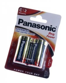 Panasonic C Akaline Batteries - Lr14 Lr14 Pro Power Alkaline Battery C 1.5v (2-pk Blister)