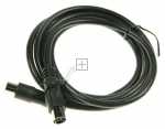 Compatible Black Aerial Cable - Black Aerial Cable 1 5m Class A Straight