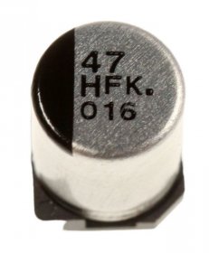 Panasonic 50v Smd-electrolytic 105 Degre - 47uf-50v Smd-elco Pan 105° 6,3x7,7mm