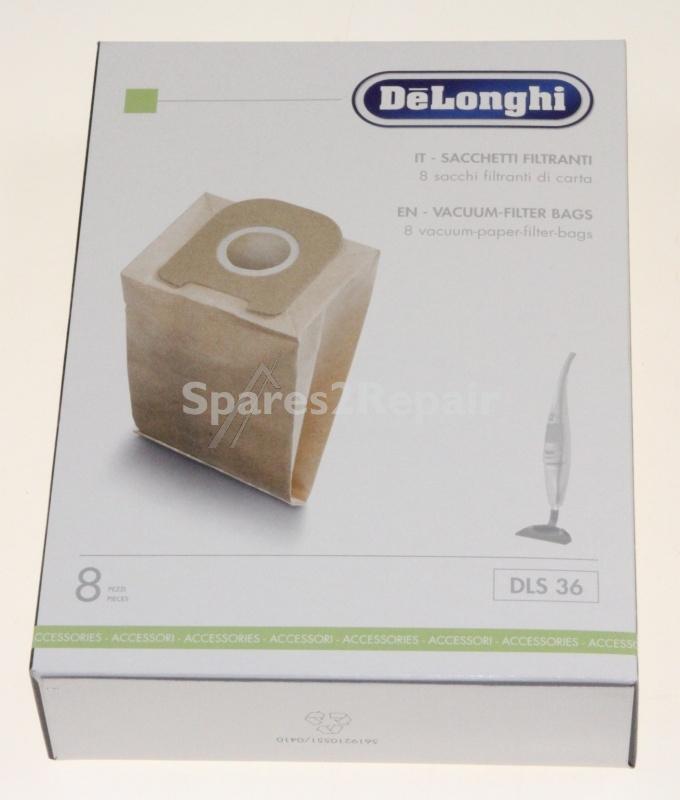 Vacuum Cleaner Bags - Dls 36 5519210151 Vacuum Cleaner Bags Paper X 8 [Delonghi]
