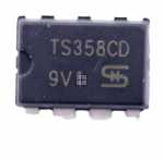 Taiwan Semiconductor Operational Amplifier Ic - Ts358cd Ic Dil8 =tdb158dp stm