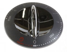 Button - Kw664167 Grey-chrome [Delonghi]