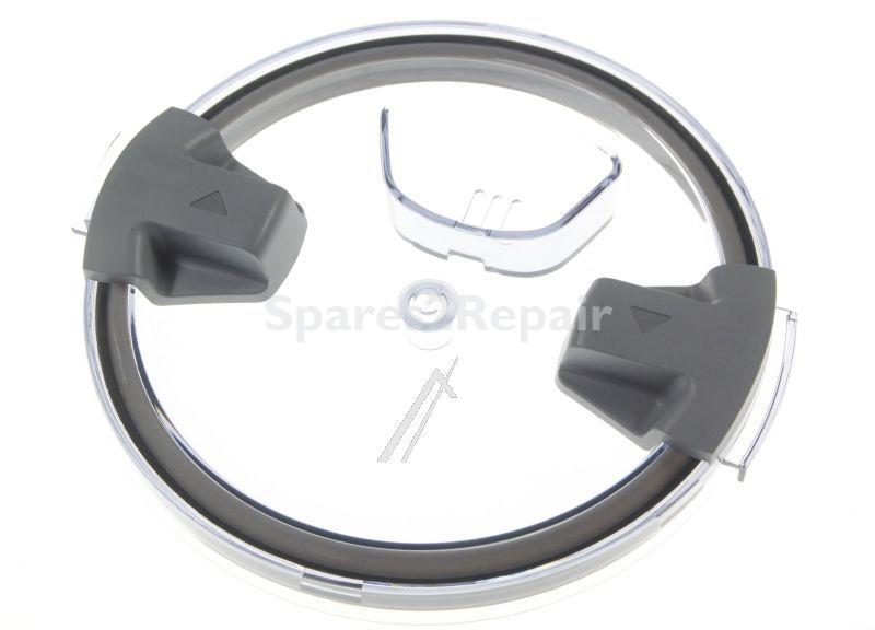 Mixing Bowl Lid - Kw716081 Bowl Cover Complete With Seal Ccch200wh-201wh [Delonghi]