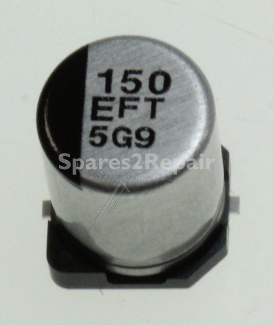 Panasonic 25v Smd-electrolytic 105 Degre - 150uf-25v Smd-elko Pan 105° 6,3x7,7mm