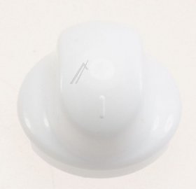 Button - C00299586 482000023426 Spin-temperat Regulation Knob White(pw) [Whirlpool Indesit]