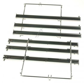 Telescopic Slideout Oven Grills - 17003896 Full Extension Rails 3-fold [Bosch Siemens]