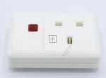 Bachmann Coupler / Connector - Socket Mount, White, Uk