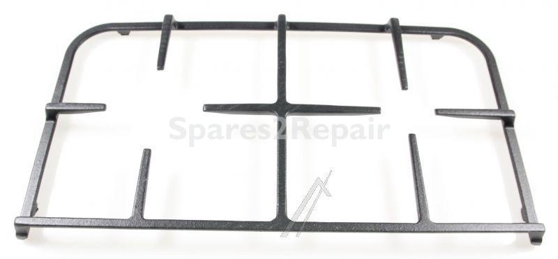 Cooker Pan Support - C00301650 482000062136 Pan Support Double Black Ghiza 2 [Whirlpool Indesit]