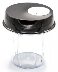 Mixer - Blender Bowl - Kw675477 Spice Mill Black With Grinding Glass And Lid [Delonghi]