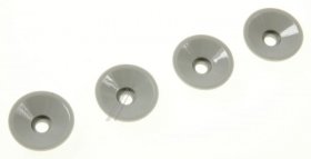 Foot - Kw686878 Rubber Foot Gray [Delonghi]
