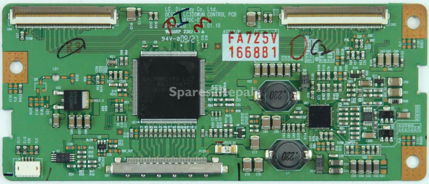 Baird JO32BAIRD - T-Con - 6871L-1668B - 6870C-0266A - LC320WUN CONTROL PCB