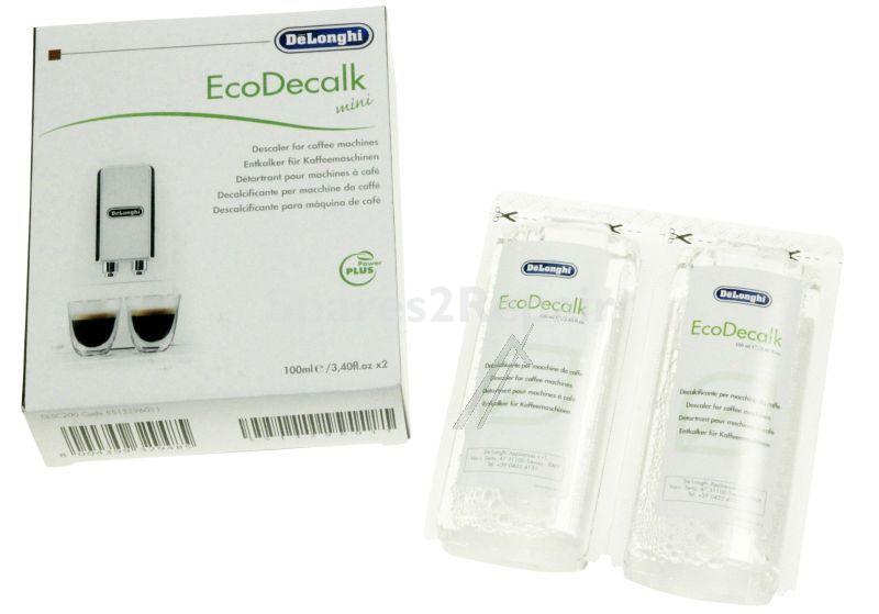 Delonghi Coffee Maker Descaler And Cleaner - DLSC200 EcoDecalk 2x100ml - AS00006556