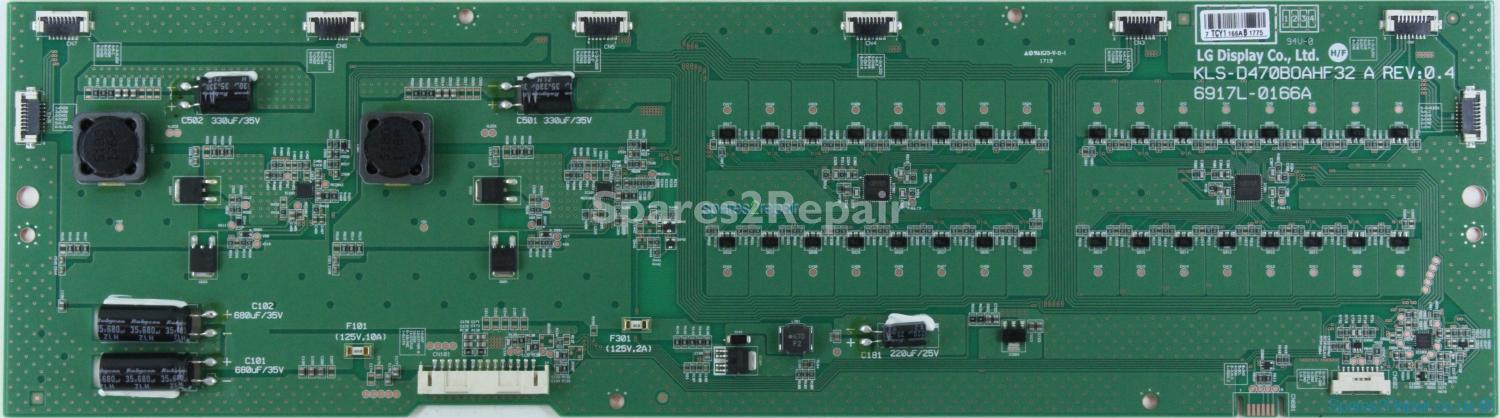 LG 47LV35A-5B - LED Driver Board - 6917L-0166A - KLS-D470B0AHF32 A REV 0.4