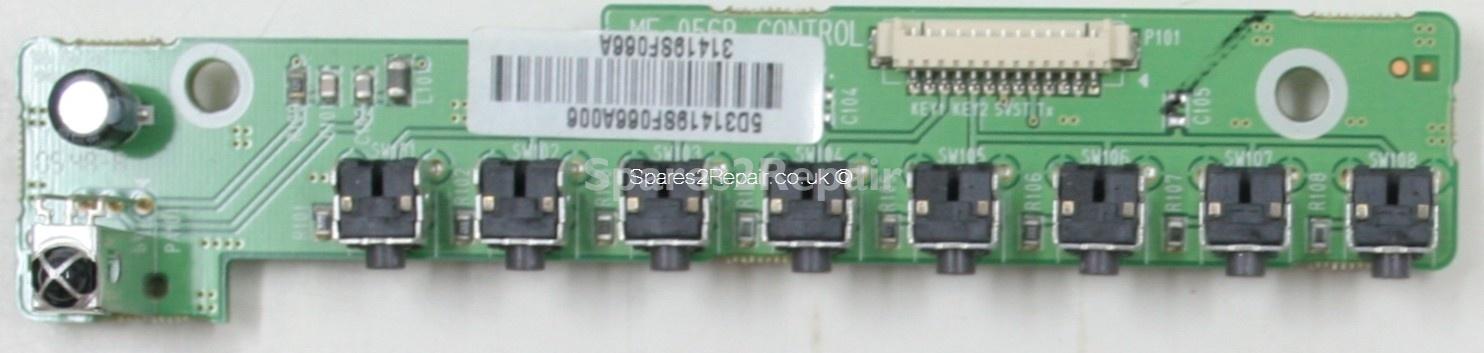 LG 42PX5D - Buttons - 6870VS2363D - MF-056B CONTROL - 051101