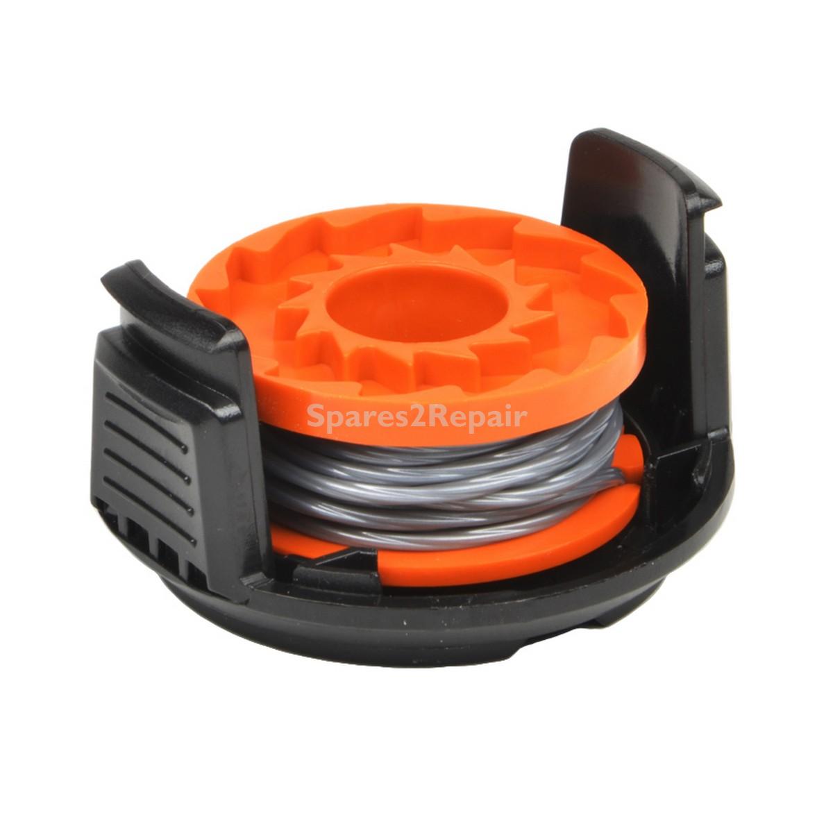 Compatible for Big Bear, McGregor, Qualcast, WorX Spool & Line & Spool Cover (QT486)
