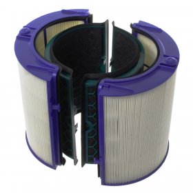 Compatible for Dyson HP04 Pure Hot+Cool Purifying Heater & Fan, TP04 Pure Cool Tower Fan, DP04 Pure Cool Desk Type Air Purifier Glass HEPA & Activated Carbon Filter
