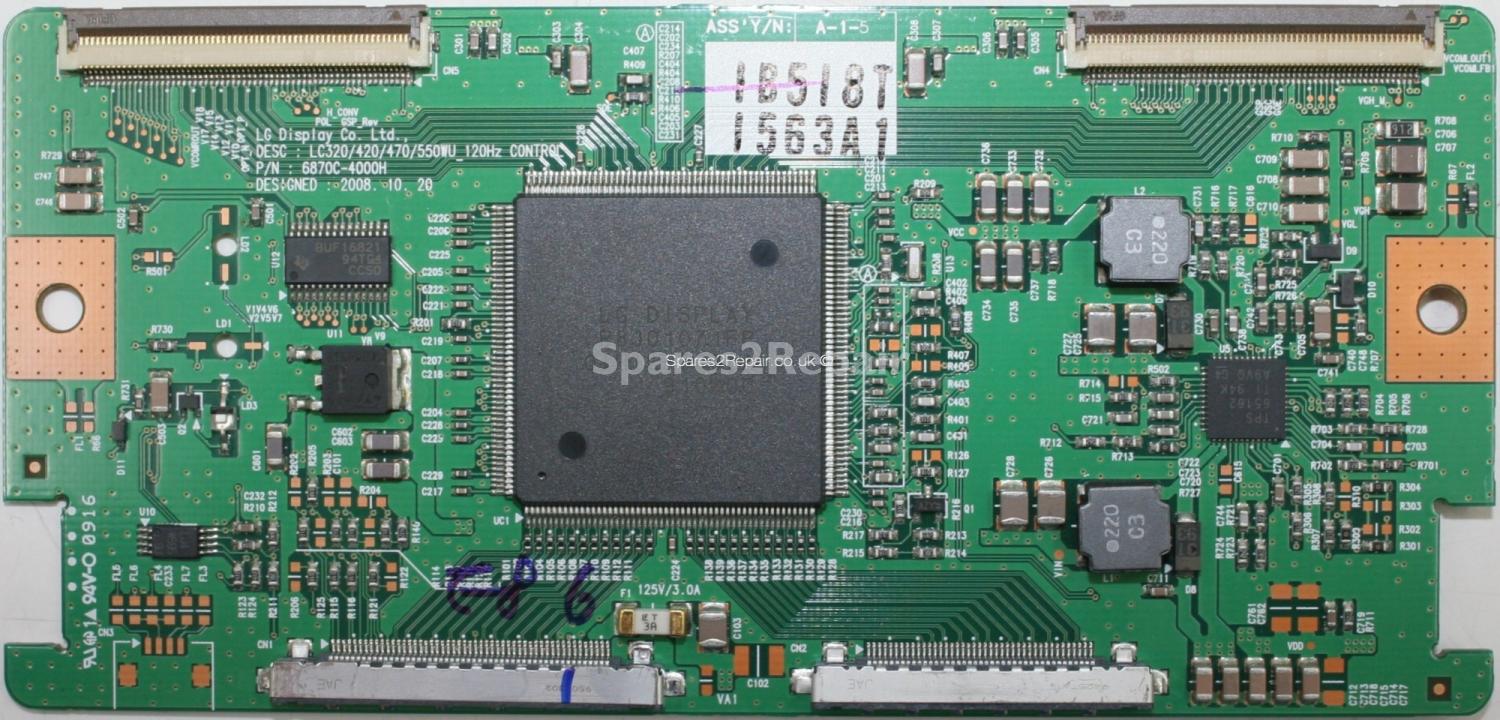 Philips 32PFL8404H/12 - LVDS - 6871L-0563A - 6870C-4000H - LC320-420-470-550 - WU_120Hz CONTROL