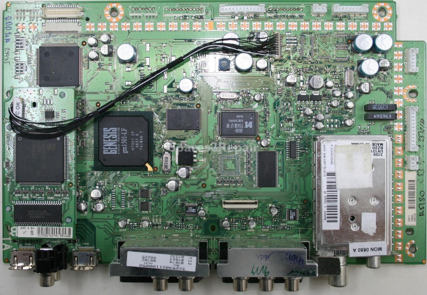 Philips 32PF5521D-05 - Main AV - 3139 123 6117.3 - SD2.1 OTC-FLA